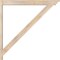 Ekena Millwork Traditional Traditional Smooth Outlooker, Douglas Fir, 5 1/2"W x 44"D x 44"H OUT06X44X44TRA01SDF - alternate 4